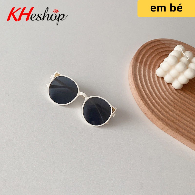 Kính thời trang cho bé 2-12 tuổi, phong cách Hàn Quốc cá tính, Trào lưu tai mèo hoạt hình dễ thương mã Y83115