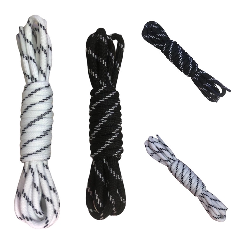 2 cặp - Dây Giày tròn 4mm spandex êm mịn 100cm đẹp chắc chắn giúp giày đẹp hơn, dùng trong thời trang