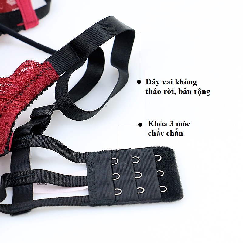 Bộ đồ lót nữ ren gợi cảm cao cấp, trẻ trung (MS 07009) Anna Shop
