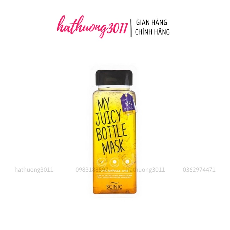 Mặt Nạ Giấy My Juicy Bottle Mask - Scinic