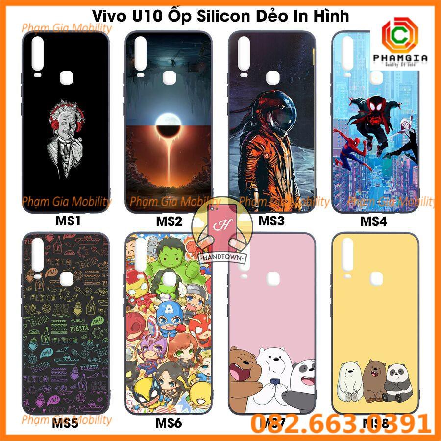 Ốp lưng Vivo U10 dẻo in hình đẹp, sắc nét (P1)