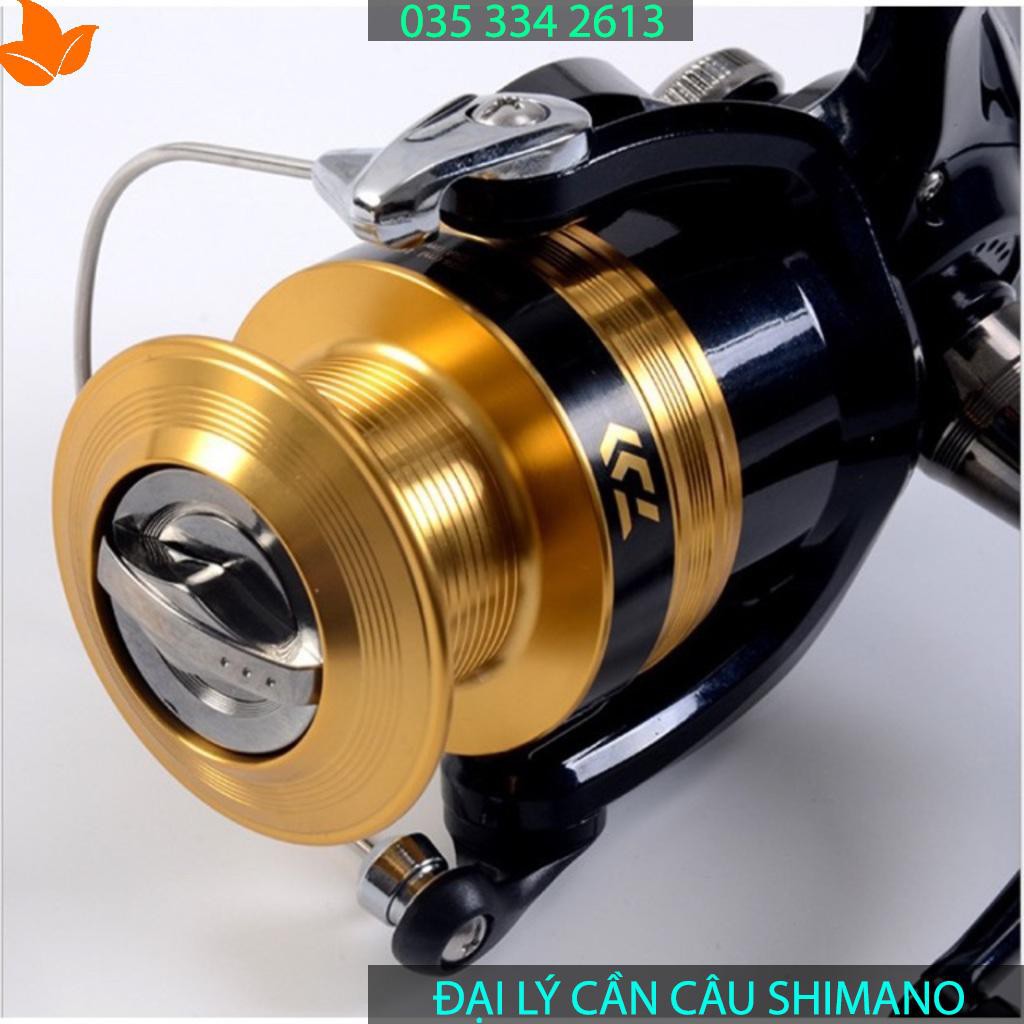 máy câu cá DAIWA 4000 y hình máy cực khoẻ quay mượt - rẻ vô địch