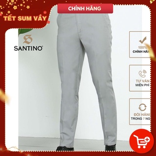 Quần kaki nam SANTINO chất liệu cotton kaki cao cấp, dáng ôm trẻ trung, năng động KSG525K617