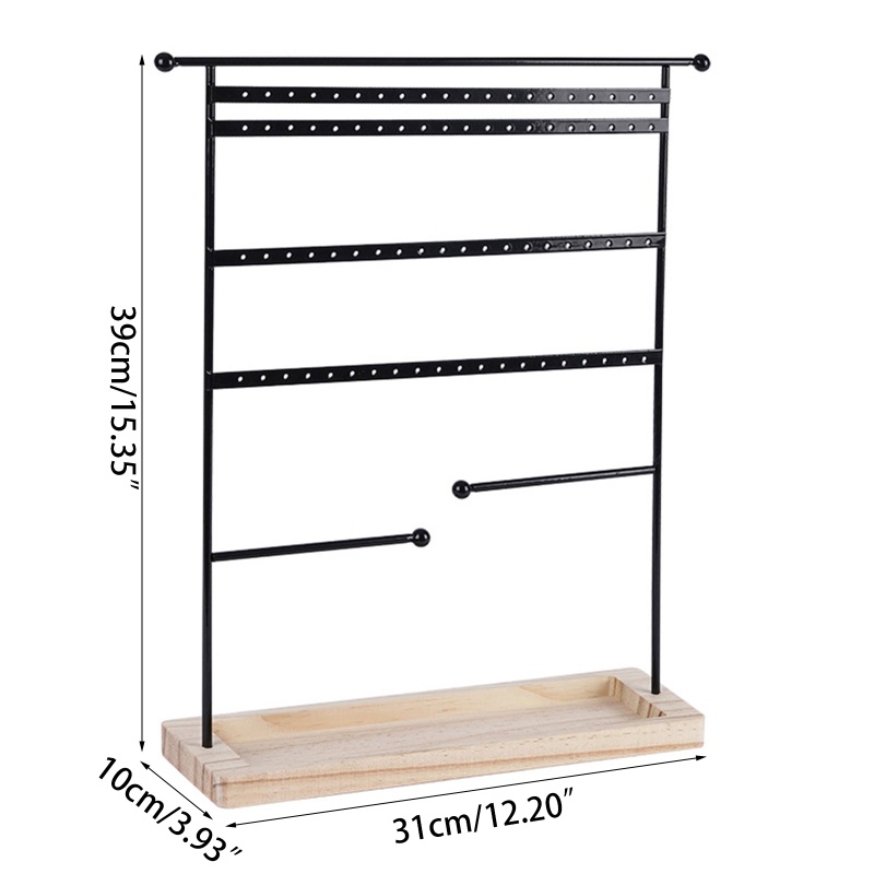 Giá Đỡ 6 Tầng Trưng Bày Trang Sức Bông Tai Vòng cổ Cho Nữ