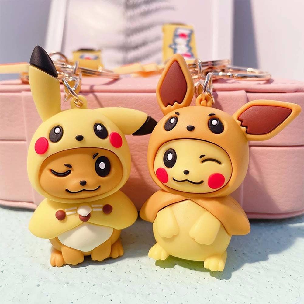 Móc Chìa Khóa Hình Pokemon Dễ Thương Dành Cho Trẻ Em