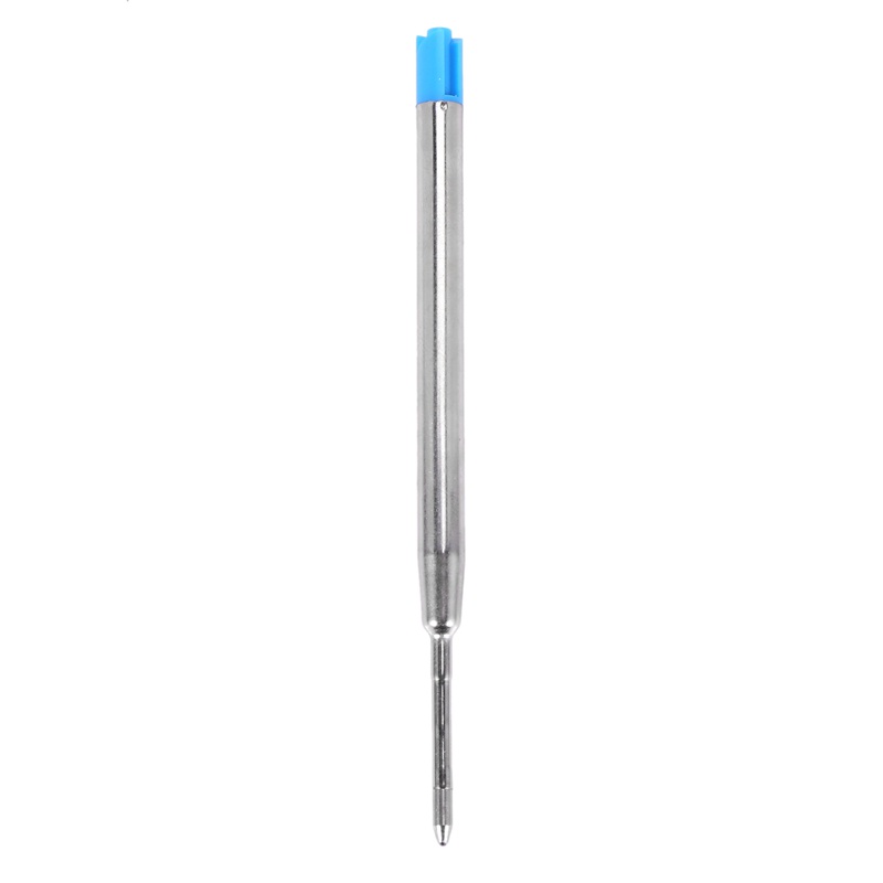 6 ballpoint pen refills 10 cm blue large refill refills
