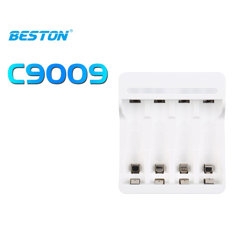 [Chính Hãng] Combo Pin Sạc BESTON AA 3000Mah Kèm Sạc C9009 Sạc Nhanh Tự Ngắt - BH 1 Đổi 1