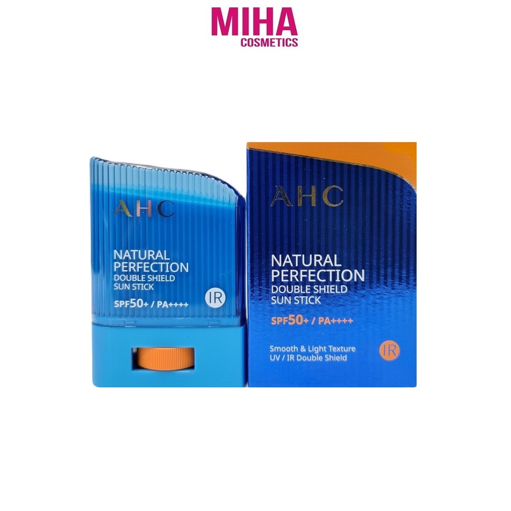 Thanh Lăn Chống Nắng AHC Natural Perfection Double Shield Sun Stick SPF50+ PA++++ 14g Hàn Quốc
