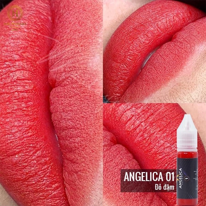 [Bạn mới nhập COSHBM -50% đơn 0Đ] Mực ANGELICA 10ML Nga Mày Môi Mí Xử Lý Phun Xăm