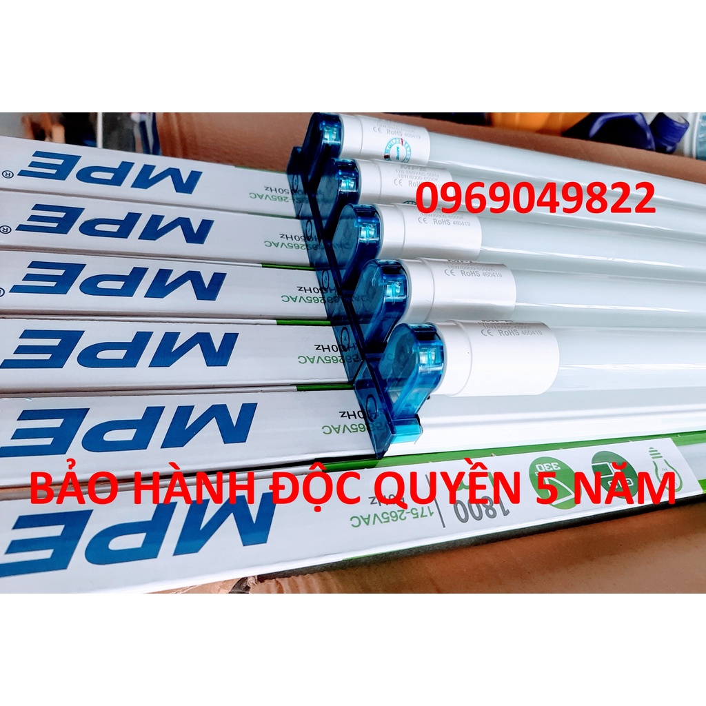 Bộ Máng & Bóng Đèn Led Tuýp 0.6m - 1m2  MPE T8