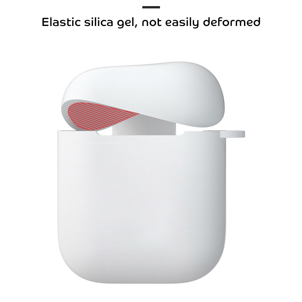 Túi bảo vệ chống rơi tai nghe, móc khóa silicon cho phụ kiện tai nghe Airpods 2 3 pro
