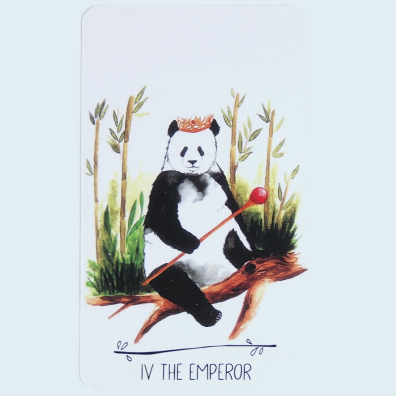 Way Of The Panda Tarot Bộ Thẻ Bài Tarot Hình Gấu Trúc Dễ Thương