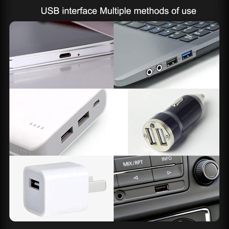 Đèn chiếu LED hình sao xoay 360 độ có cổng USB có thể điều chỉnh để trang trí ô tô phòng ngủ trẻ em