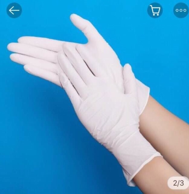 Găng tay y tế Top Glove (Hop 100 cái) sz S, XS