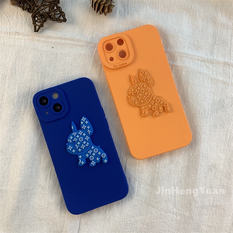 Ốp điện thoại TPU silicon mềm HỌA TIẾT chú chó dễ thương cho Iphone 13 12 11 Pro Max 7 8 Plus XR X XS