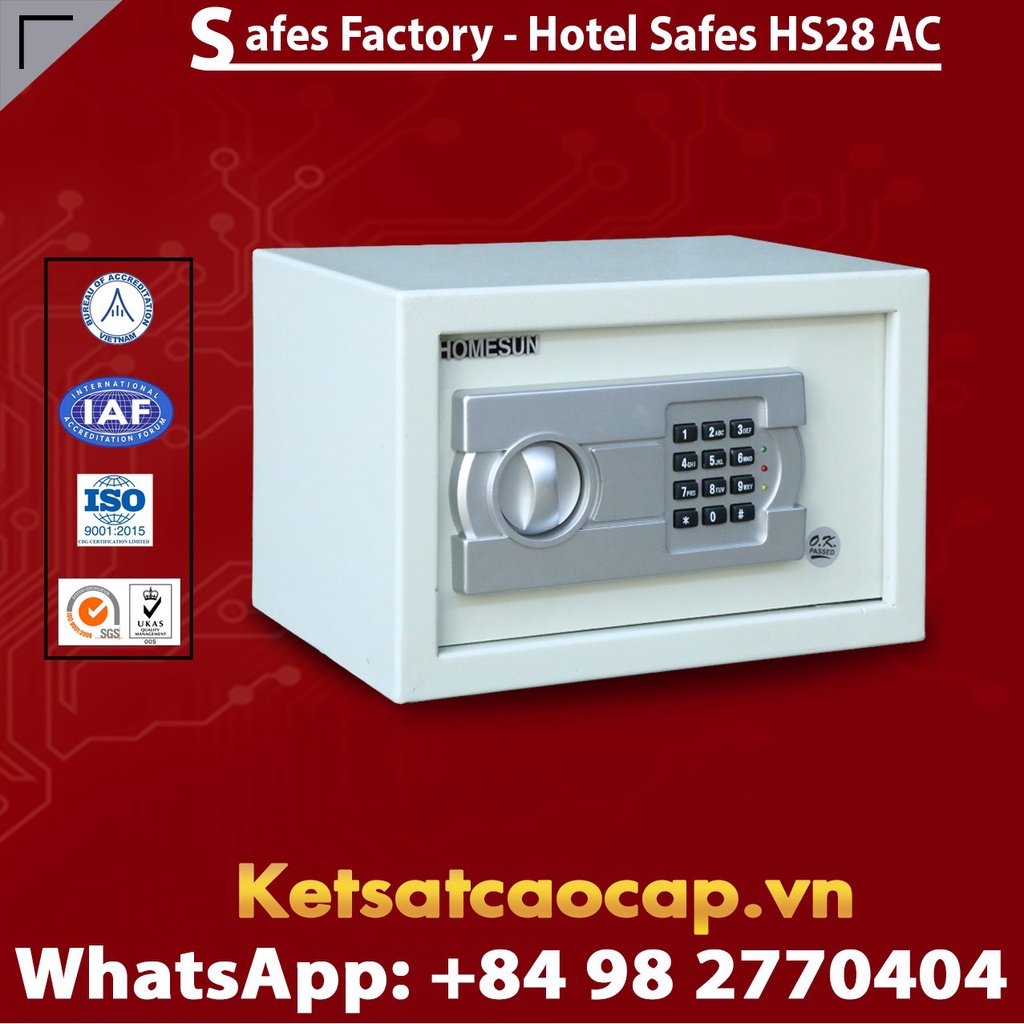 Két Sắt Khách Sạn Hotel Safes HOMESUN HS28 AC