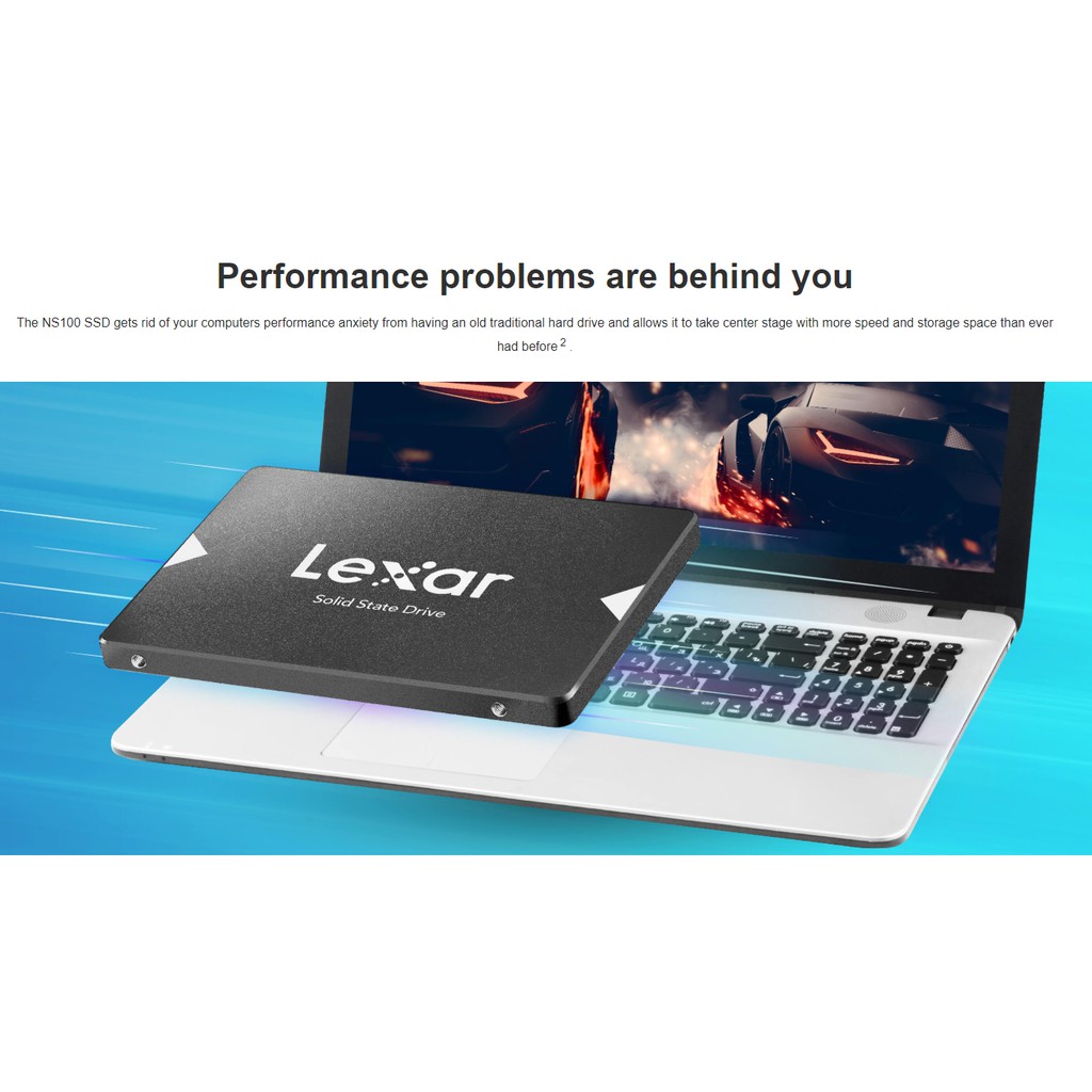 Ổ cứng SSD Lexar NS100 128GB, SSD 256GB, 2.5” SATA III | BigBuy360 - bigbuy360.vn