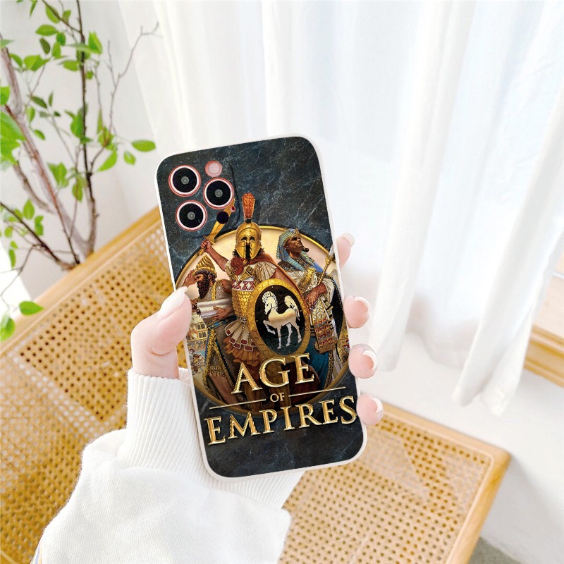 ỐP LƯNG CHO GAME THỦ AOE ốp iphone AOE cho các lại 6 6s 7 8 plus x xs xr 11 PRO MAX 12 13 pro max