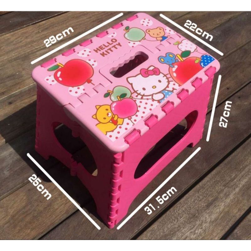 🌻GHẾ NHỰA XẾP HELLO KITTY 🎀 KITTY HOUSE