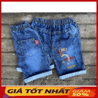 Sả Lỗ Hôm Nay  - Quần Bò Đùi jean Bé Trai-Chất Jean Co Dãn