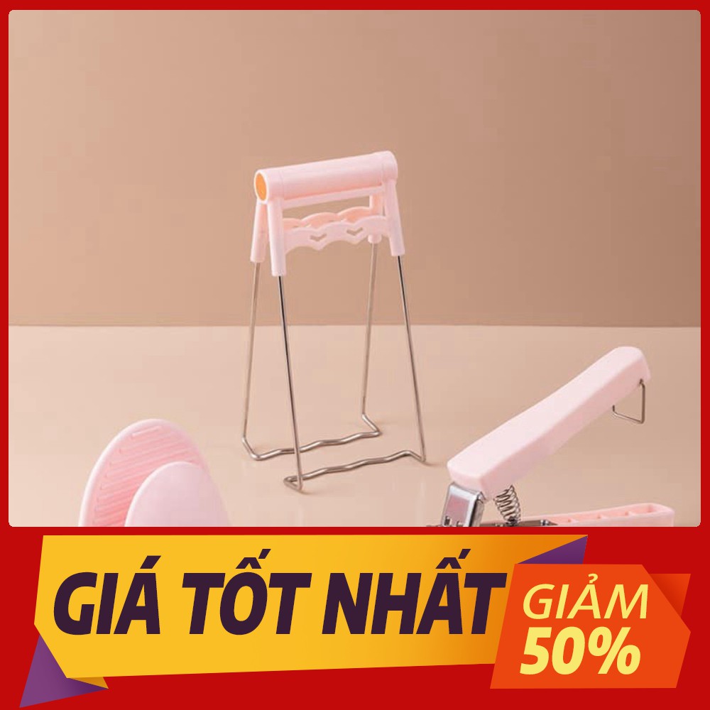 [Sale toàn shop] Bộ dụng cụ gắp đồ nóng