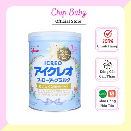 Sữa Bột Glico Icreo số 1 Nội Địa Nhật - 820gram (date 2023)