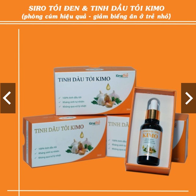 TINH DẦU TỎI KIMO 100%