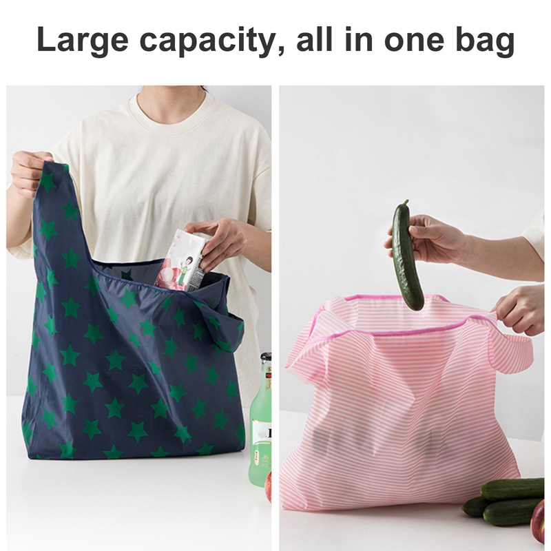 Túi xách tote mua sắm vải bạt sức chứa lớn bền tái sử dụng được