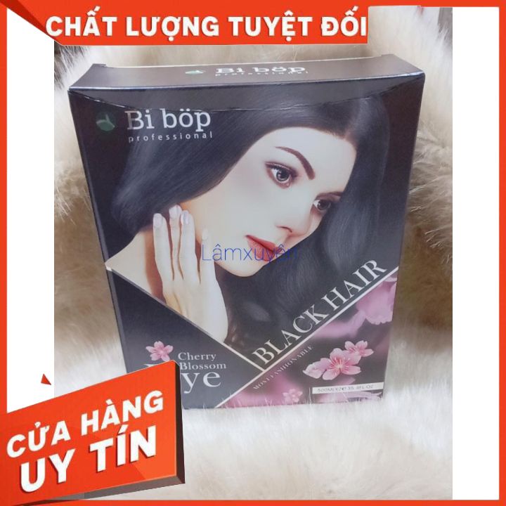 NHUỘM ĐEN PHỦ BẠC BB KHÔNG DÍNH DA ĐẦU