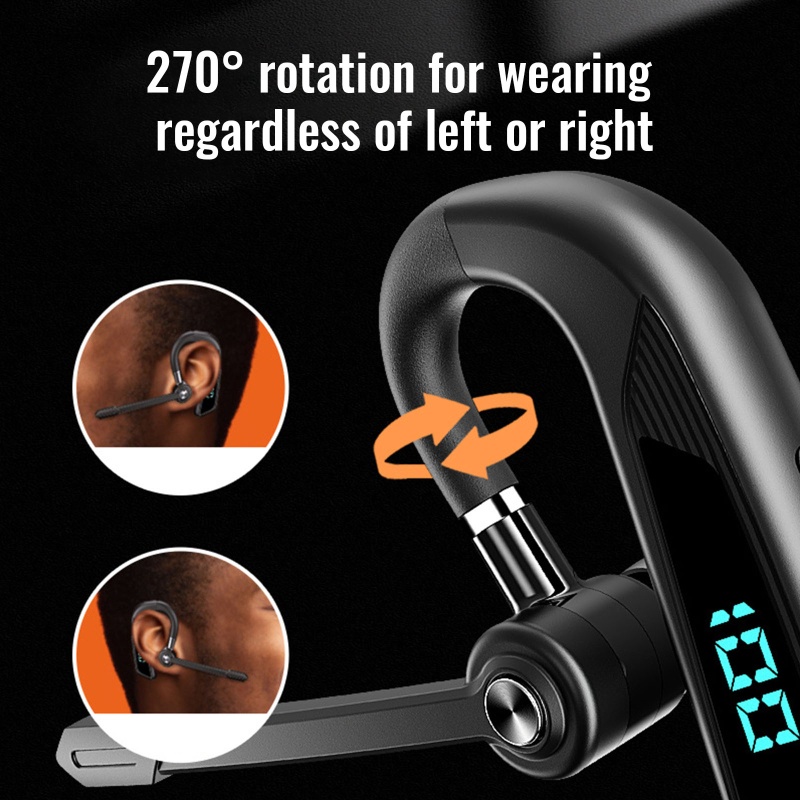 Tai Nghe Utake V16 Bluetooth Không Dây BT 5.2 Có Điều Khiển Bằng Giọng Nói Và Phụ Kiện
