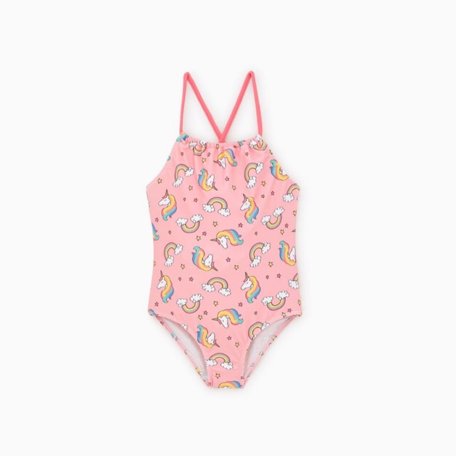 Bộ đồ bơi hoạ tiết của zara sz 2-3y