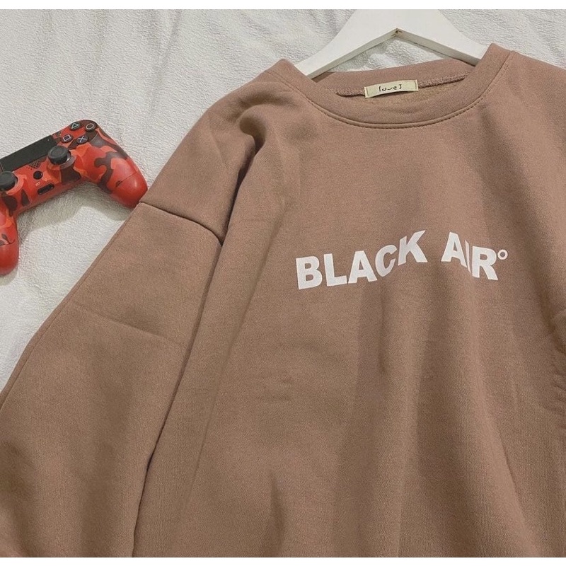 [HÀNG SẴN] ÁO NỈ SWEATER BLACK AIR style Ulzzang | BigBuy360 - bigbuy360.vn