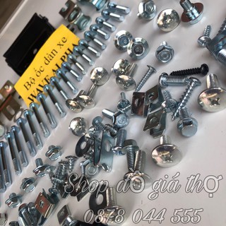 Bộ Ốc Dàn Xe Wave Alpha Hàng Đẹp