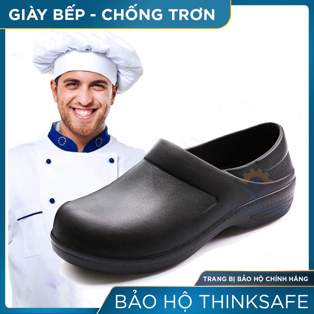 Giày bảo hộ phòng sạch nhà bếpThinksafe chống trơn trượt, siêu nhẹ, thoáng khí, chuyên dụng cho phòng sạch - HESTIA