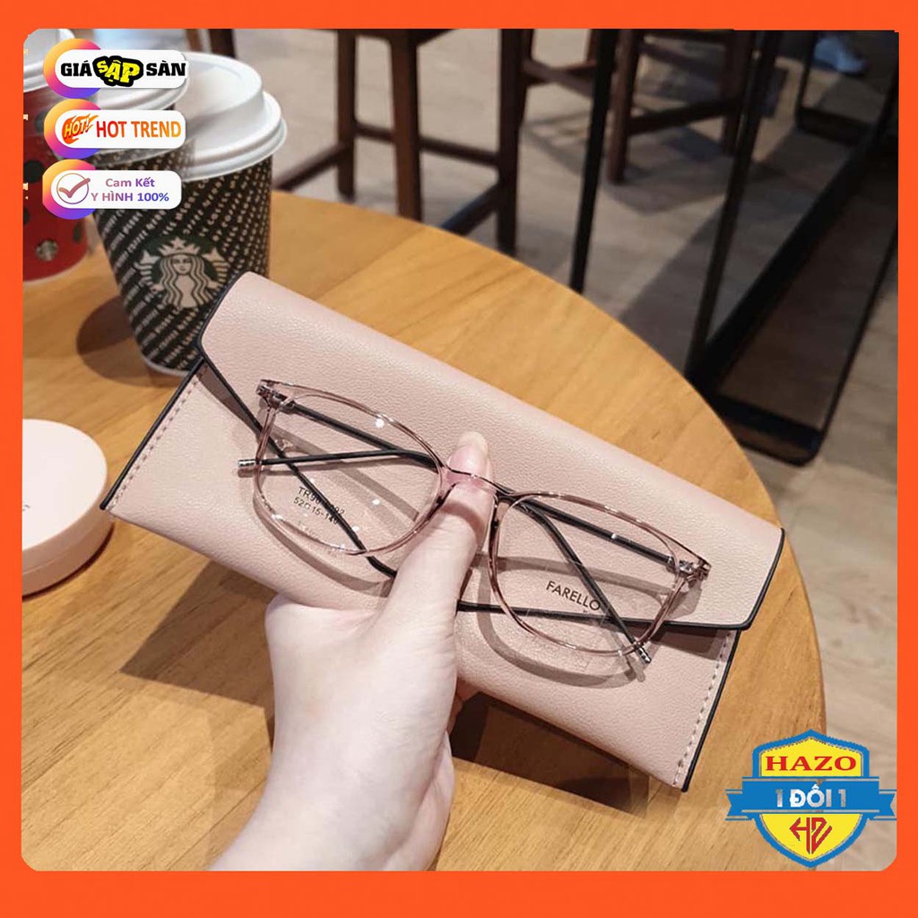 MẮT KÍNH GIẢ CẬN GỌNG DẺO HÀN QUỐC 8092 FORM VUÔNG LYLY K437 SIÊU HOT