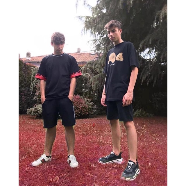 Áo thun tay lỡ Palm Angels, áo thun nam nư unisex, streetwear_vn | BigBuy360 - bigbuy360.vn