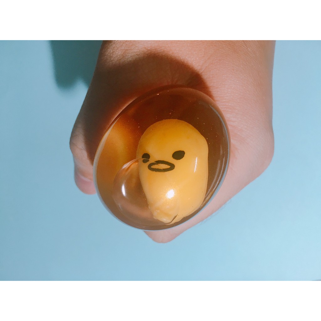 Đồ chơi bóp trứng Gudetama