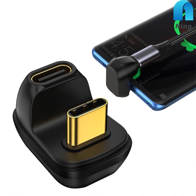 Đầu Chuyển Đổi Ning type-C Male Sang C Female Usb4.0/2.0 Tốc Độ Cao