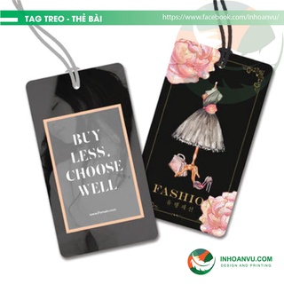 In 2000 thẻ treo, tag hàn quốc, mác treo quần áo