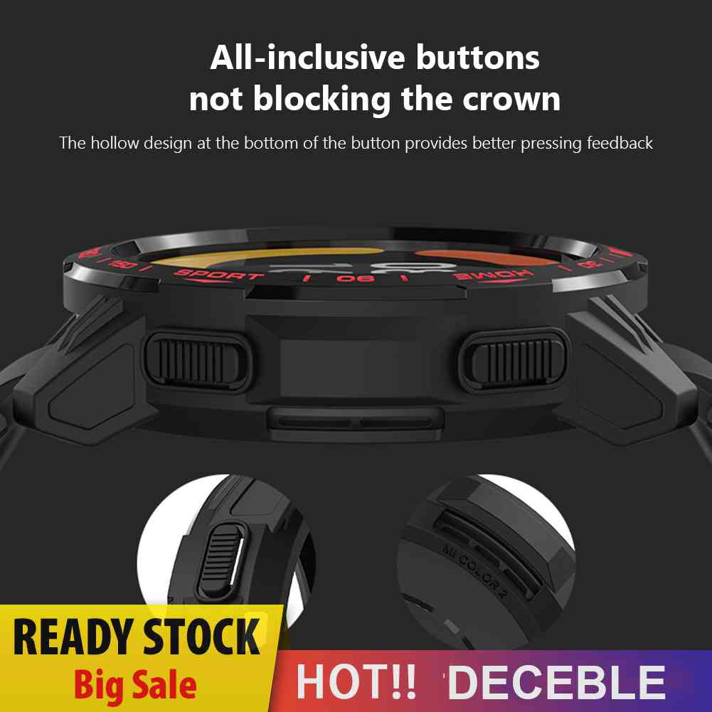 Ốp Bảo Vệ TPU Cho Đồng Hồ Thông Minh Xiaomi Watch S1 Active/Xiaomi Watch Color 2