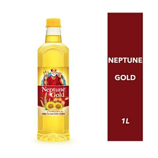 Dầu ăn Neptune Gold chai 1 lít