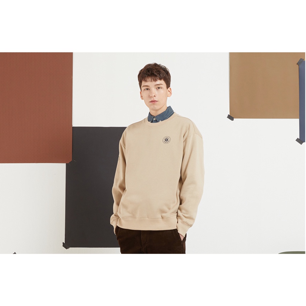 Áo sweater hoodie Kakao Korea Unisex màu beige - Hàng canh sale siêu hot | BigBuy360 - bigbuy360.vn