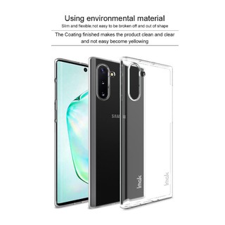 Ốp lưng Samsung Galaxy Note 10 hiệu iMak phủ nano chống xước, không ố vàng ( Trong cứng )