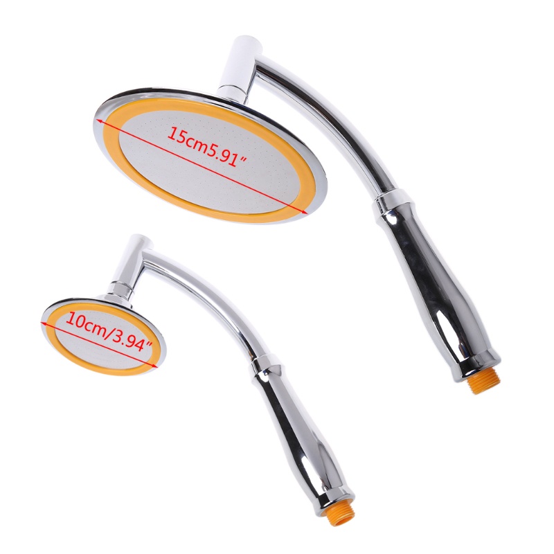 Đầu Vòi Sen Tròn 4 6 inch Bằng Crom Siêu Mỏng Chống Rơi Chuyên Dụng Cho Nhà Tắm