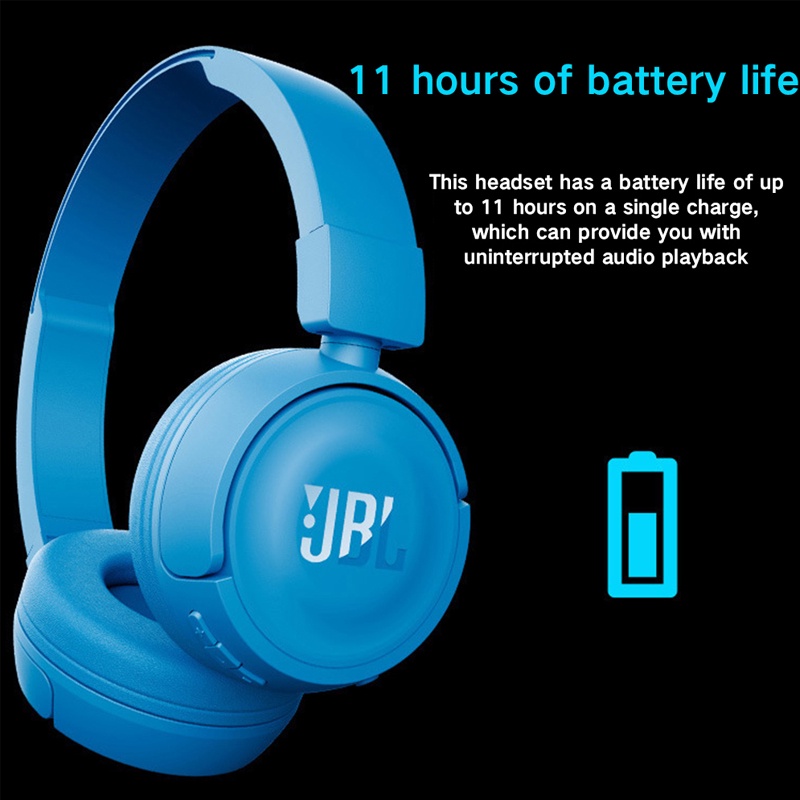 Tai Nghe Chụp Tai Bluetooth Không Dây JBL Live 660NC / JBL T450 Đầu Cắm 3.5MM Có Thể Điều Chỉnh Âm Thanh Siêu Trầm