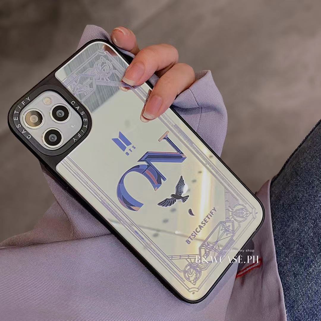 Ốp Lưng Mặt Gương Chống Sốc In Hình Bts Cho Iphone 12 11 Pro Max Ix Xs Max Xr Iphone 8 I7 Plus I6 6s Se 2020