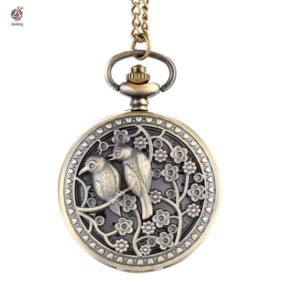 Đồng hồ quả quýt chạm khắc hình phong cách steampunk cổ điển | BigBuy360 - bigbuy360.vn