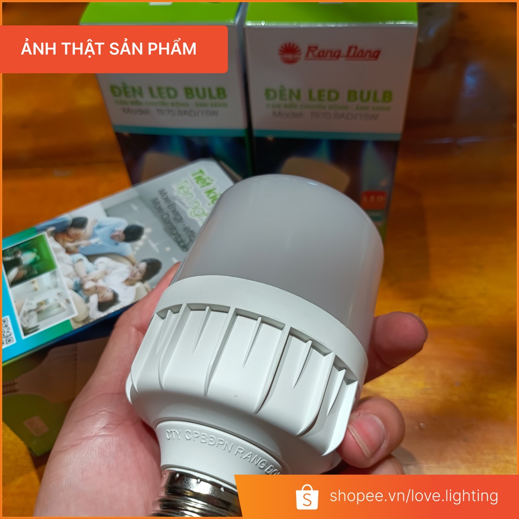 Bóng đèn LED cảm ứng chuyển động  9w /15w