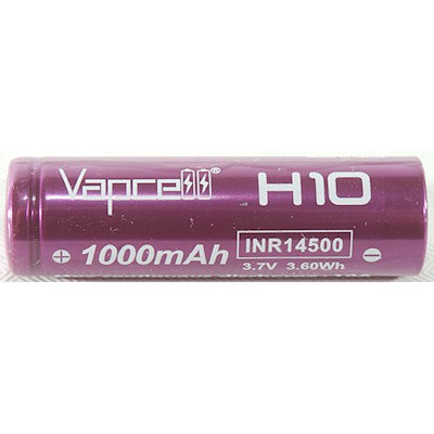 Pin sạc Vapcell H10 INR 14500 1000mah 10A