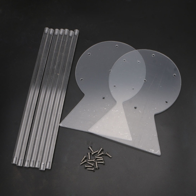 Giá Đỡ Băng Đô Cài Tóc Bằng Acrylic Trong Suốt Tiện Dụng